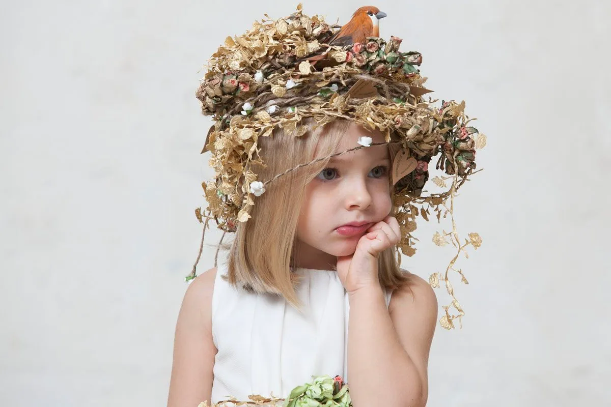 Ideal accessories for unique flower girls