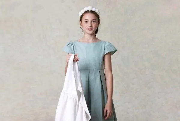 summer communion dress, what a cutie
