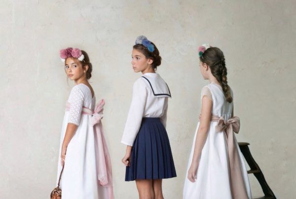 complementos y accesorios de vestidos de comunión para niñas