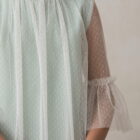 Vestido nina verde agua Vestido nina verde agua