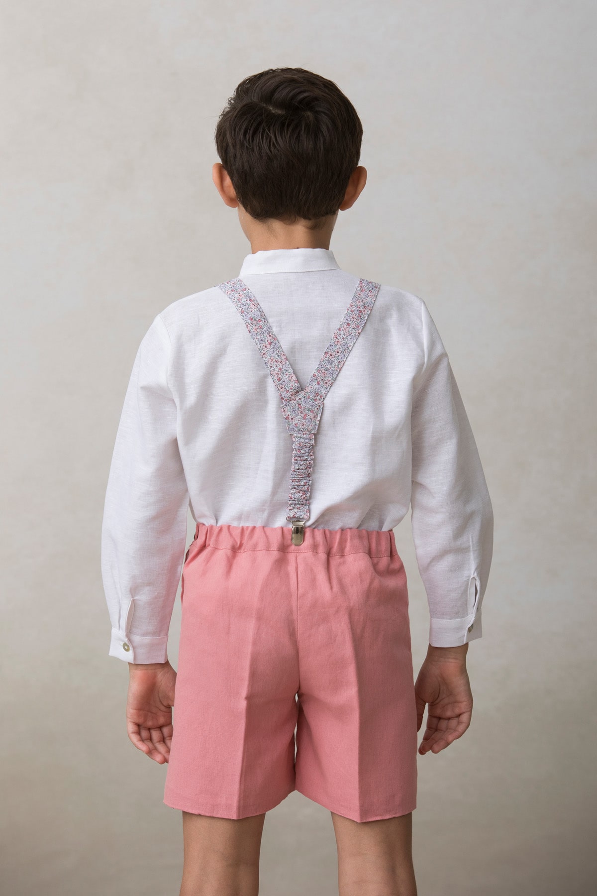 camisa blanca para niño de ceremonia