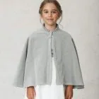 velvet cape, coat, and formal wear for girls