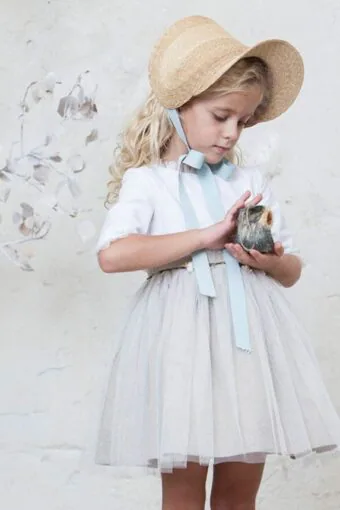 vestido de ceremonia de niña