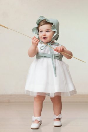 vestido de ceremonia de bebé
