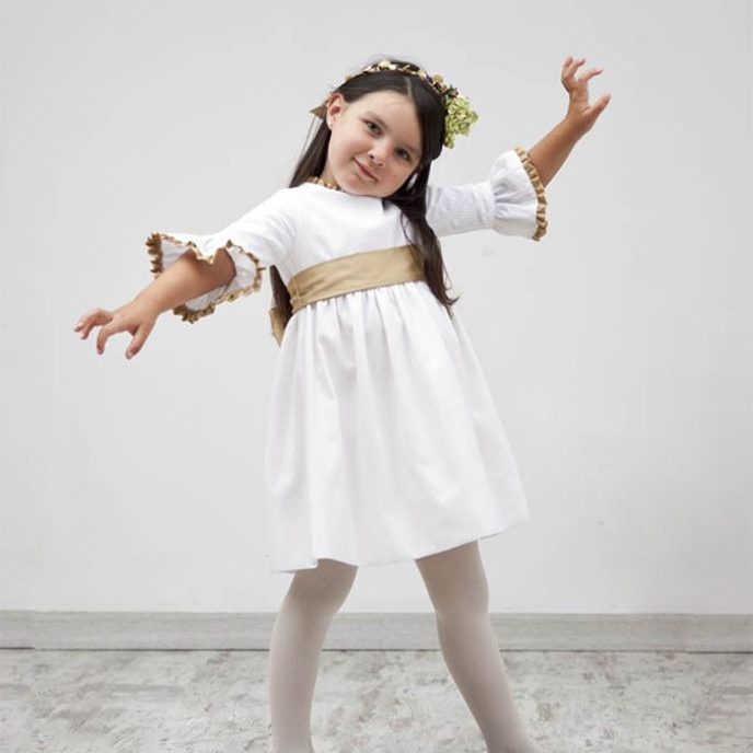 Vestidos ceremonia niña en outlet Quémono