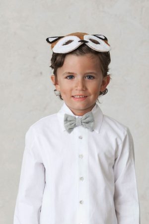 velvet ceremonial bow tie for boys