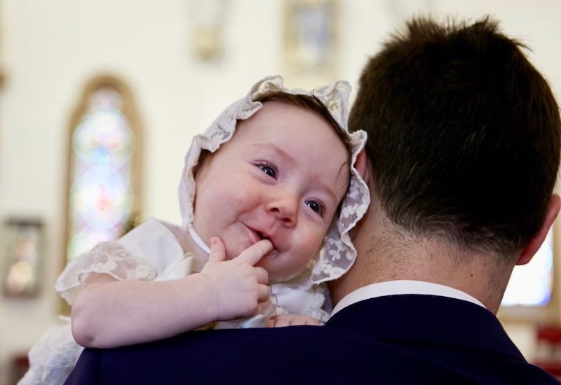 learn how to dress your baby for his baptism