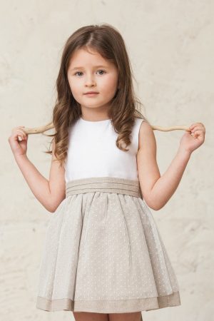 fajín de tablas con lazos de niña para ceremonia