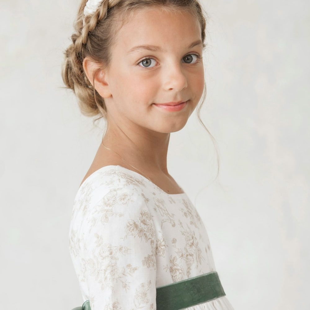 Diadema tejido estampado niña Quémono