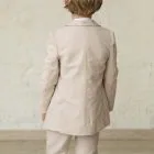beige linen blazer for boys