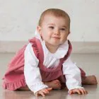 baby oxford lion collar shirt