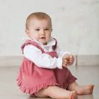 baby lion collar shirt oxford side