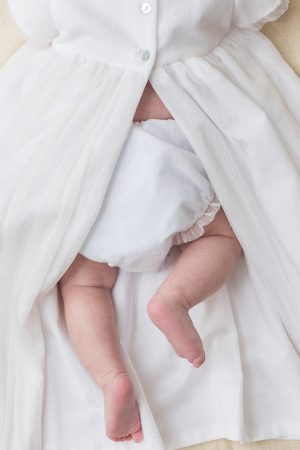 cubrepanal de tul plumeti para bebe