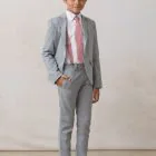 grey linen trousers for boys