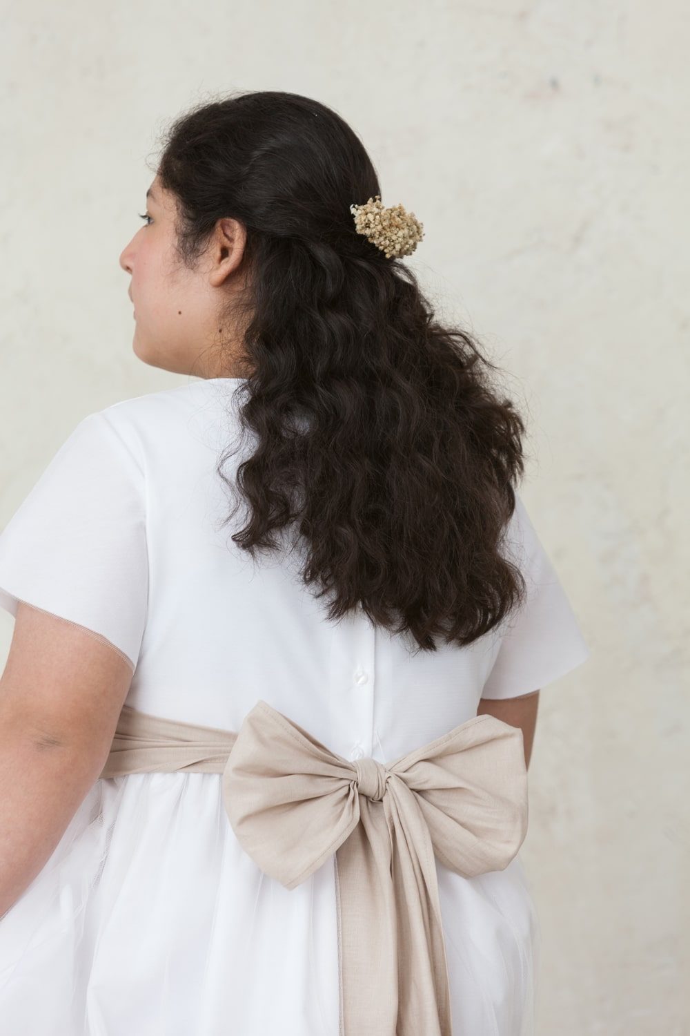 vestido de comunión de tallas grandes para niña