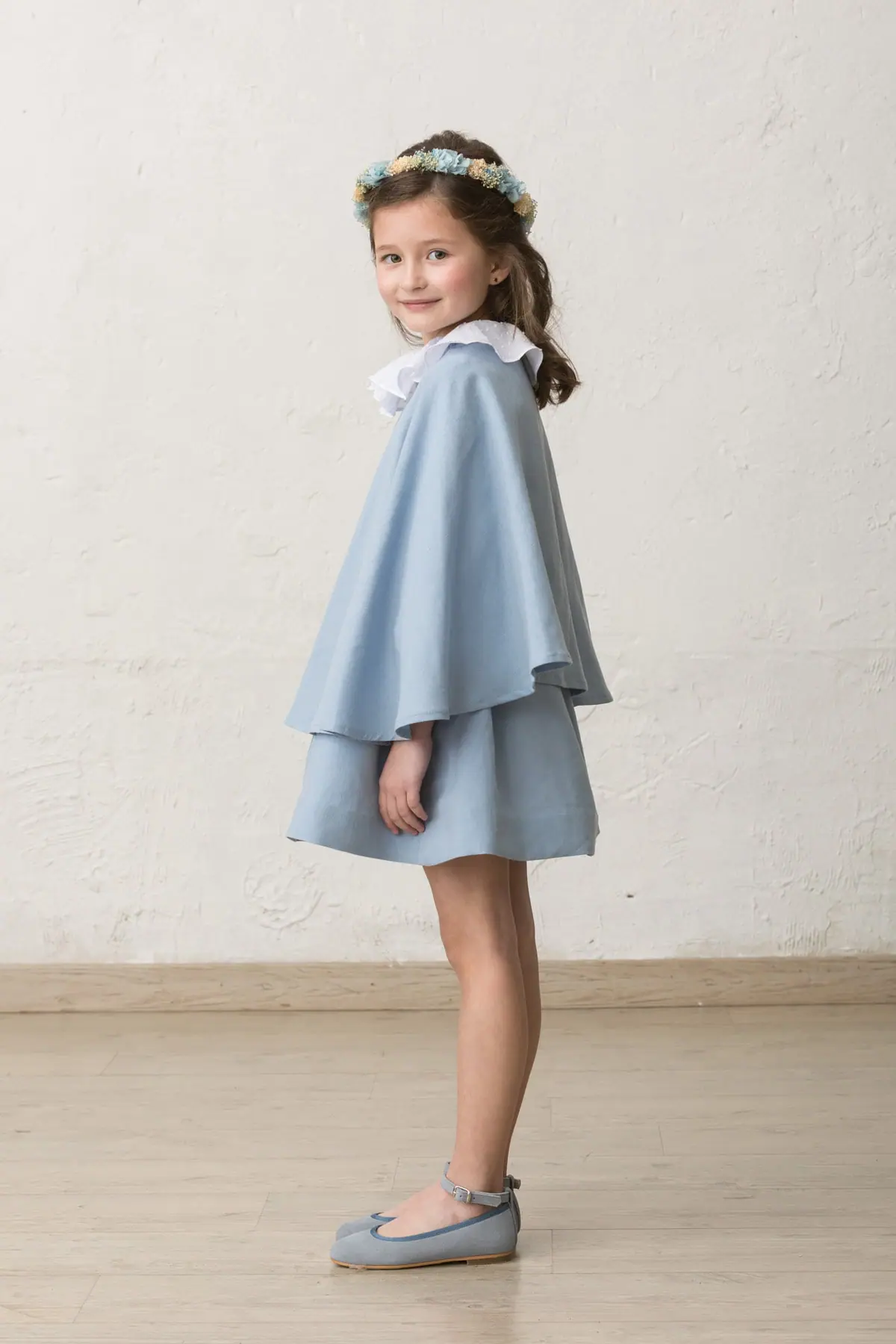 blue ceremony child dress LUOGENLI Graduation Dresses for Girls 5-6 Toddler Girls Sleeveless Lace Embroidery Princess Pageant Gown Party Evening Dress Wedding Dress for Children Clothes Fashion Blue 6-12 Months