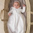 baby christening skirt modern winter