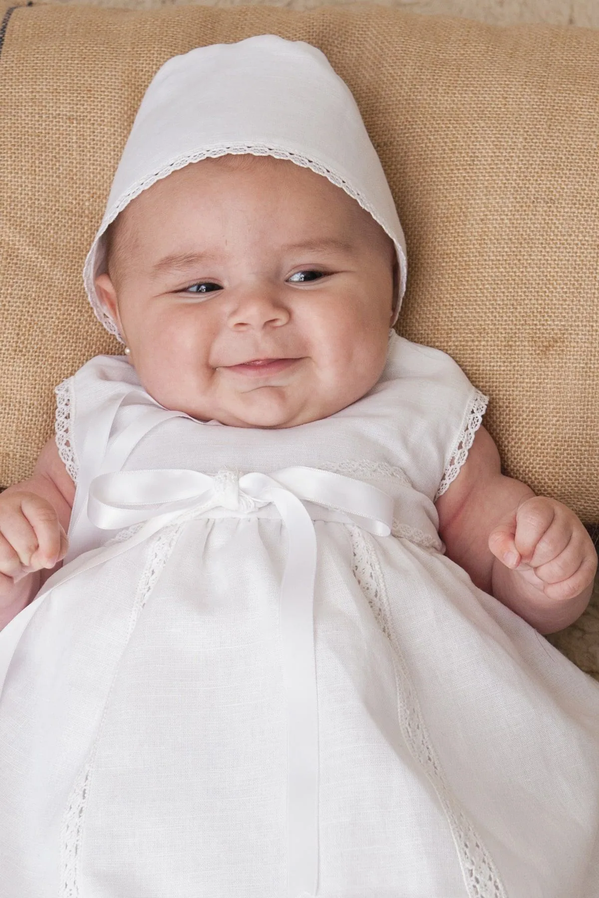 modern baby christening skirt