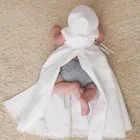 modern baby christening gown