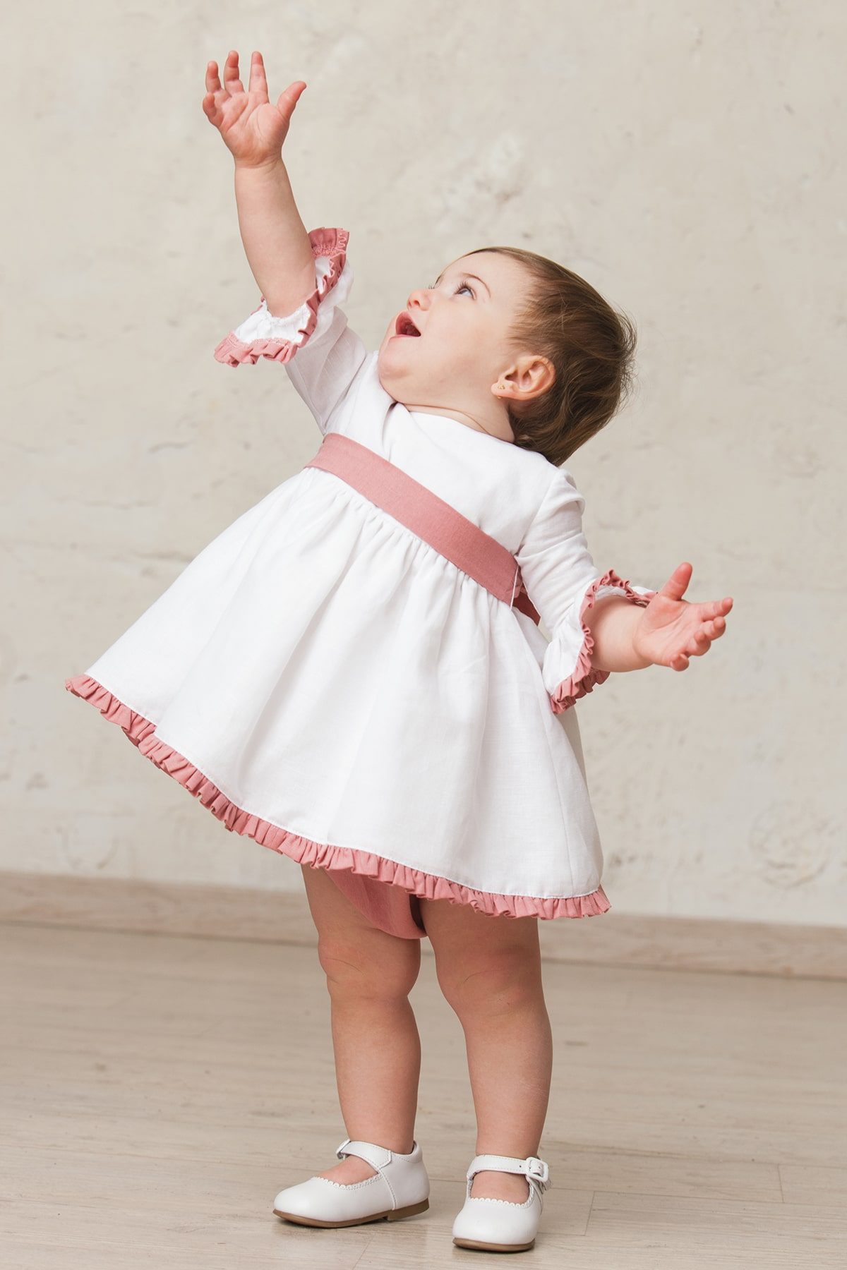 vestido de bebé niña de ceremonia