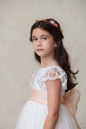 lazo de organza de comunión