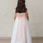 organza bow for girl's communion
