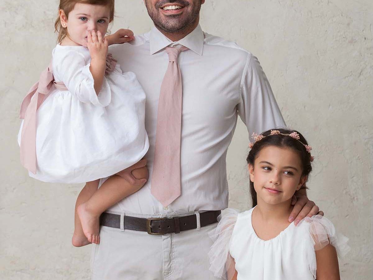 Madre Ropa Padres E Hijos Iguales Vestidos Iguales Ropa A Conjunto