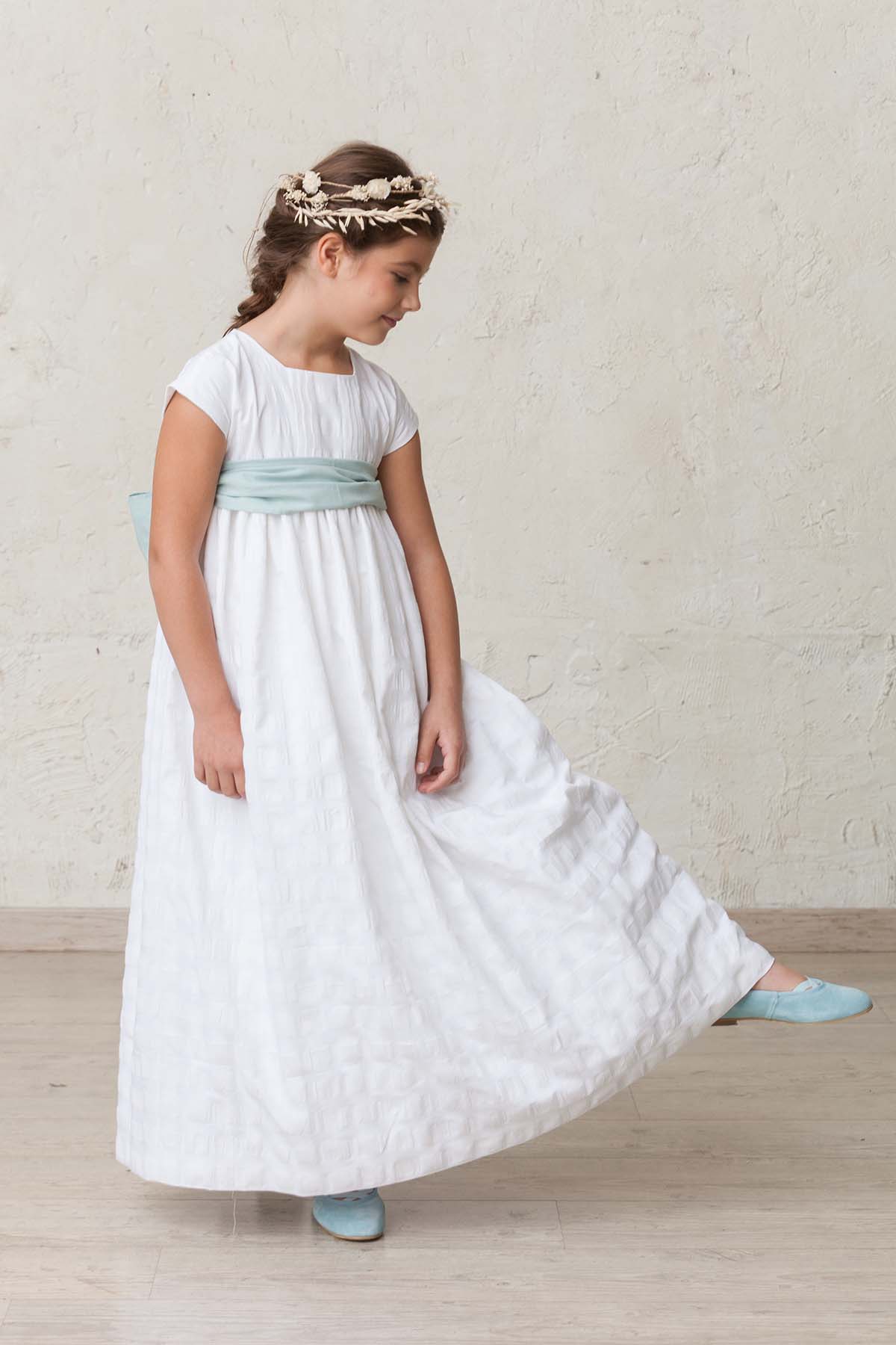 fajín para vestido de comunión de niña