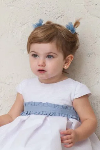 baby hair clip tulle