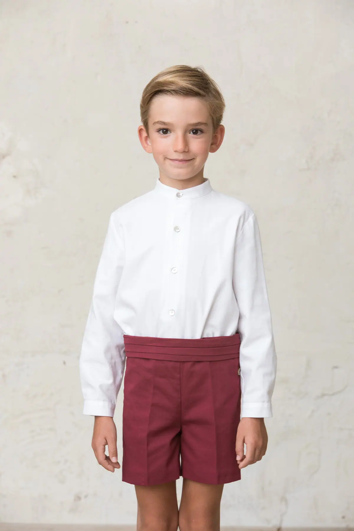 Bermuda shorts for boys, trench coat for winter ceremony