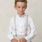 boy ceremony suspenders