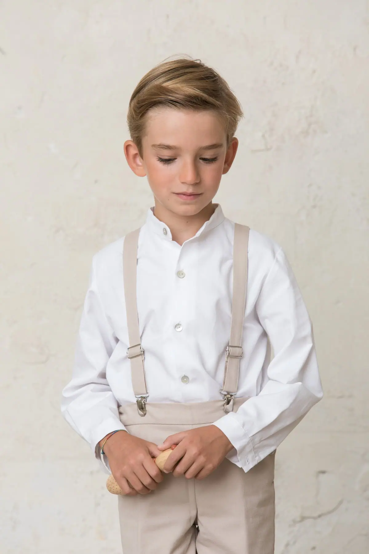 boy ceremony suspenders