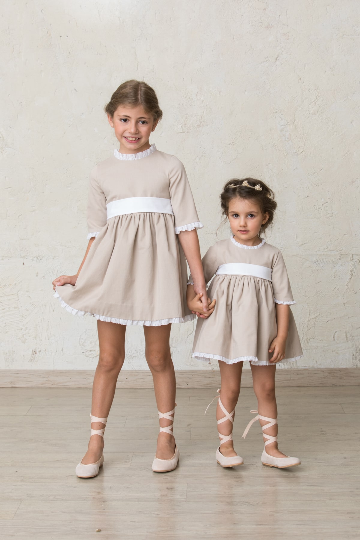 girl formal gabardine dress