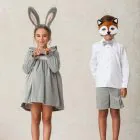 children's wedding arras gray velvet