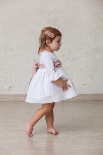 vestido blanco bebe
