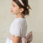 short sleeve communion dress
