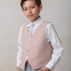 camisa blanca de ceremonia para niño