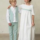 beige children's ceremony espadrilles