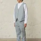 boy's grey skinny jeans