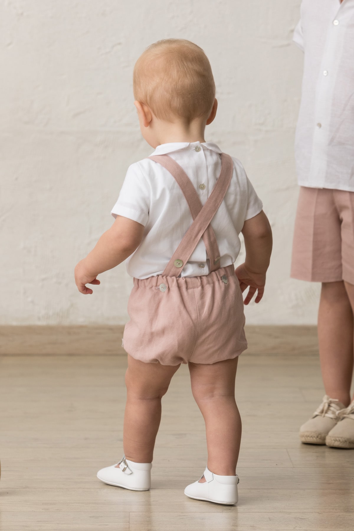 camisa de bebe de manga corta en algodon