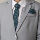 Americana nino lino elegante traje