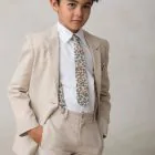 beige blazer for boy