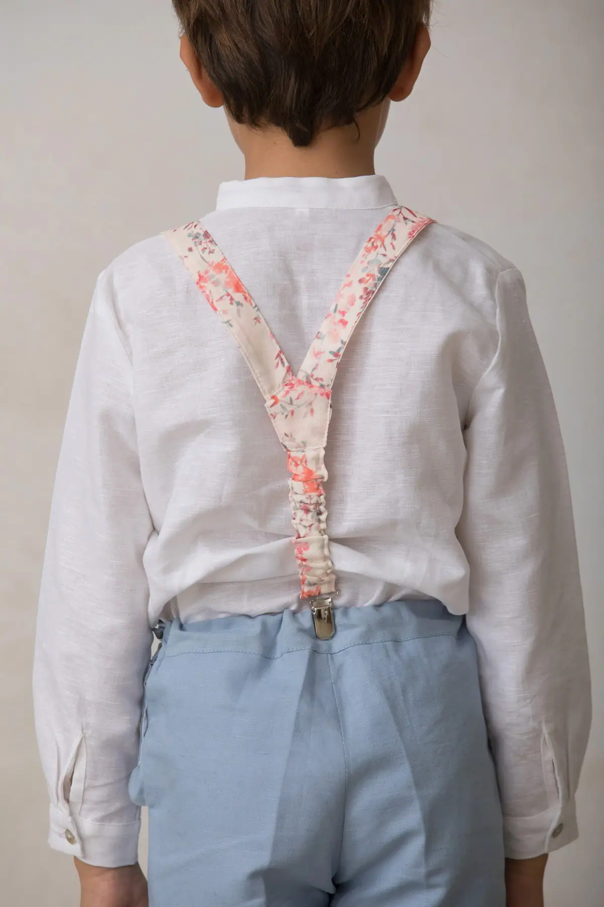blue Bermuda shorts for boys