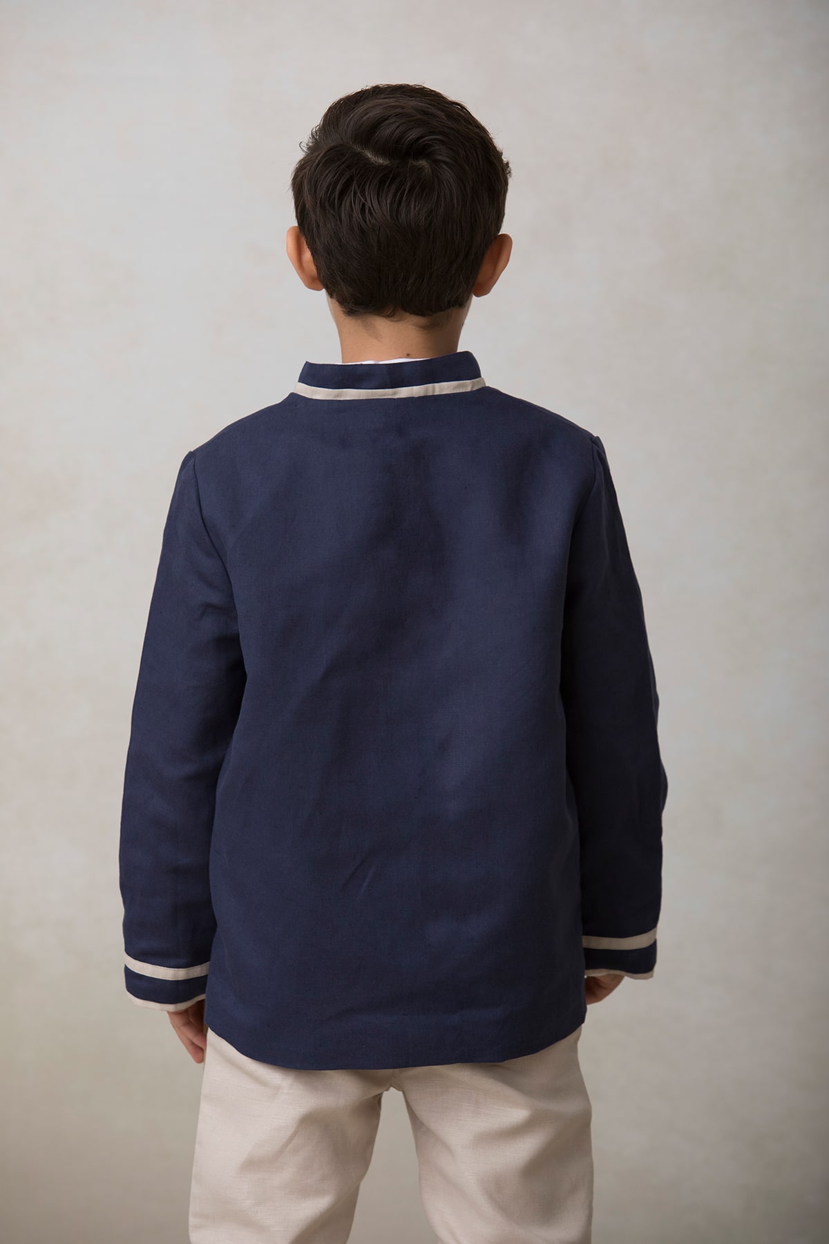 chaqueta de comunión de niño moderna