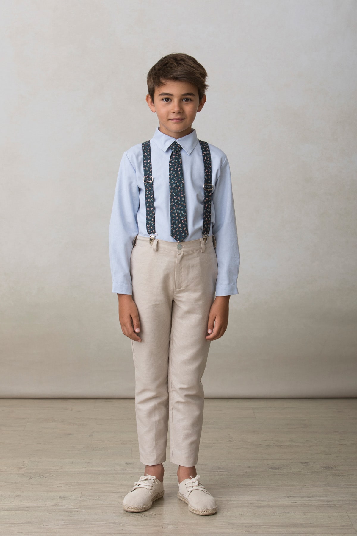 corbata infantil azul marino