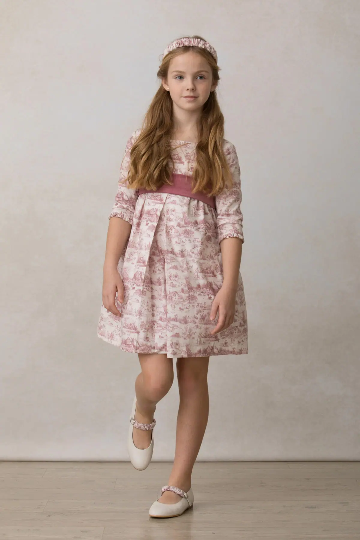 white leather ballerinas for girls, ceremony