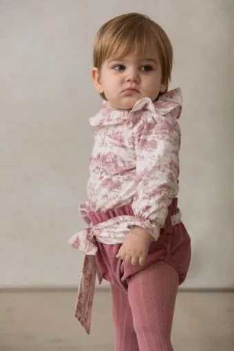 baby velvet bloomers with sash tdj