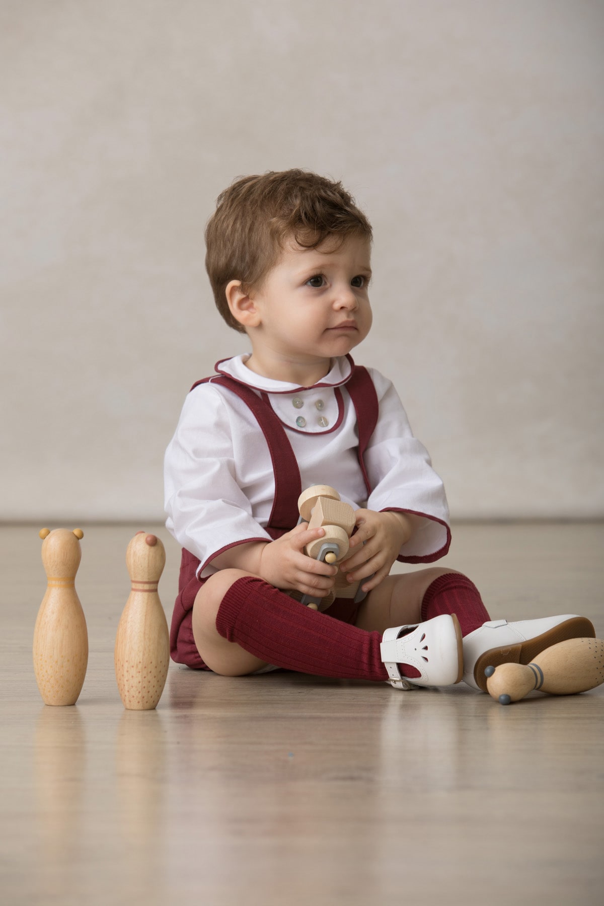 camisa bebe de manga larga para ceremonia invierno