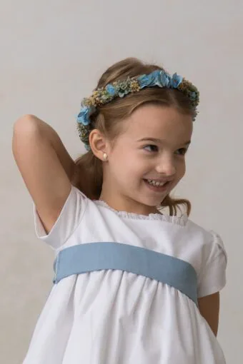 Blue sash for girls | Ceremonies | Wedding dress