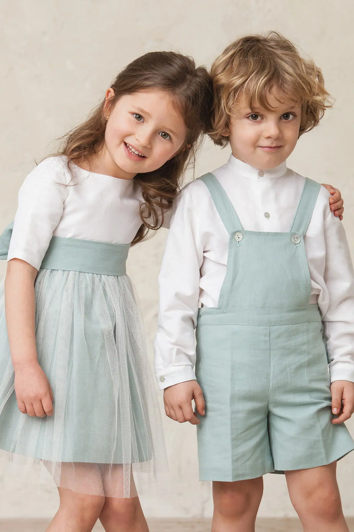 light green sash for a girl's ceremony